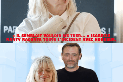 « Il semblait vouloir me tuer… » Isabelle Nanty raconta toute l’incident avec horreur.