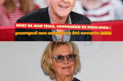 Mort de Jean Teulé, compagnon de Miou-Miou : pourquoi une enquête a été ouverte !!!!!!!