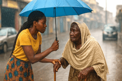 Elle aide une vieille dame dans la rue… sans savoir que c’était la Mère de son Patron !
