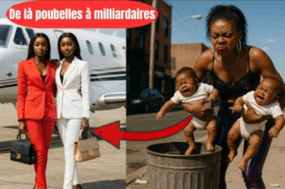 Une mère jette ses jumelles à la poubelle – plus tard, elles deviennent milliardaires