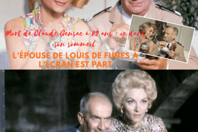 Mort de Claude Gensac à 89 ans : l’épouse de Louis de Funès à l’écran est partie dans son sommeil