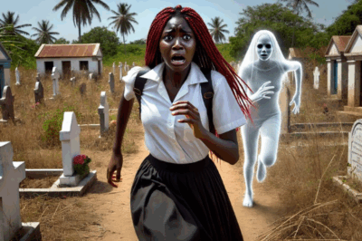 Elle a Lu les Noms écrits Sur les Tombes du Cimetière, Grosse Erreur, Ne les lisez jamais!