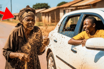 La fille d’un milliardaire a éclaboussé une pauvre vieille femme avec de l’eau sale