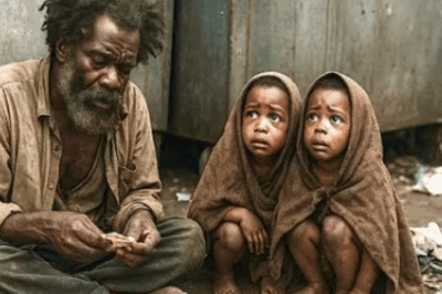 Une belle-mère a vendu ses jumelles orphelines à un sans-abri ignorant qu’il était milliardaire