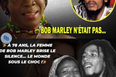 À 78 Ans, La Femme de Bob Marley Brise Son Silence, Laissant Le Monde SOUS LE CHOC