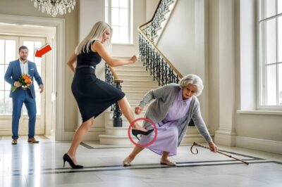 Un millionnaire rentre chez lui plus tôt que prévu et surprend sa fiancée en train de frapper sa mère âgée – sa réaction a choqué