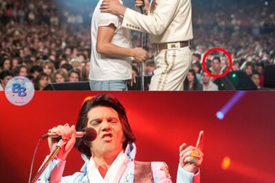 Elvis a fait monter une fille sur scène — ce qu’elle a dit a fait PLEURER Elvis pendant le concert
