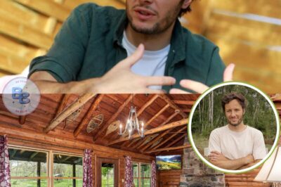 Vianney : le menuisier le plus populaire au monde célèbre son million d’abonnés sur Instagram, dévoilant l’intérieur unique de sa maison en rondins.