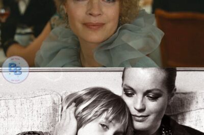 Romy Schneider « qu’on se déguise en infirmier pour photographier un enfant mort… ou est la morale » Elle était en colère à cause de la blague sur la mort de son fils.