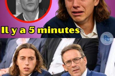 La fin tragique de Julien Courbet : son fils, Gabin Courbet confirme cette triste nouvelle