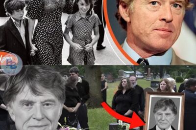 Les funérailles de Robert Redford se sont déroulées avec des fleurs et des larmes dans une atmosphère de grande tristesse, il sera enterré à côté de ses enfants décédés.