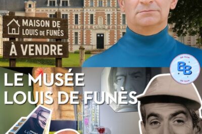 La maison abandonnée de Louis de Funès, là où il est mort, et sa valeur nette
