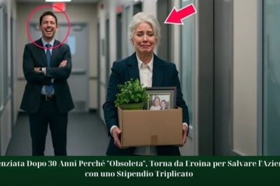 Licenziata Dopo 30 Anni Perché “Obsoleta”, Torna da Eroina per Salvare l’Azienda con uno Stipendio Triplicato