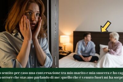 Ho sentito per caso una conversazione tra mio marito e mia suocera e ho capito con orrore che stavano parlando di me: quello che è venuto fuori mi ha sorpresa.