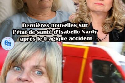Accident choquant : Isabelle nanty raconte le moment de l’impact et sa réaction de panique – ‘Je n’ai rien pensé, juste hurlé’ ! Un récit bouleversant de sa résilience après le choc !