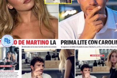 “Mollato lì davanti a tutti”. Stefano De Martino, cosa è successo con la fidanzata Caroline Tronelli