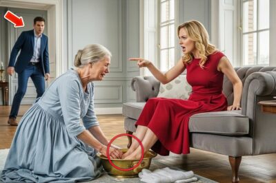 La vieille femme supplia la fiancée de son fils : “Mes bras sont fatigués !” — puis le millionnaire se précipita…