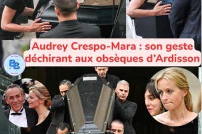 Scandale aux funérailles de Thierry Ardisson : des invités non invités Audrey Crespo-Mara révèle que des invités inattendus ont « poussé la porte » !