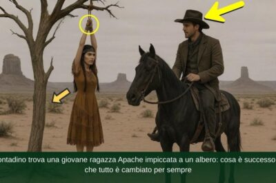 Un contadino trova una giovane ragazza Apache i.m.p.i.c.c.a.t.a a un albero: cosa è successo dopo che tutto è cambiato per sempre