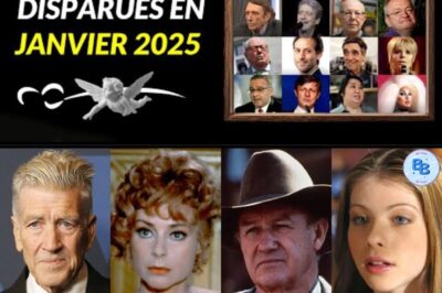 Les célébrités qui nous ont quittés en 2025