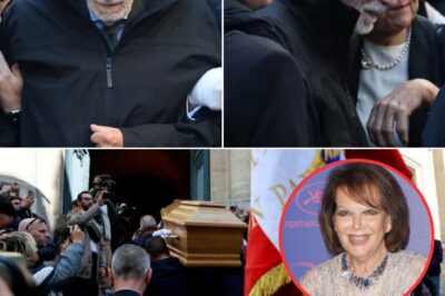  Son fils Patrick apparaît aux funérailles de Claudia Cardinale, en pleurs devant le cercueil de sa mère 