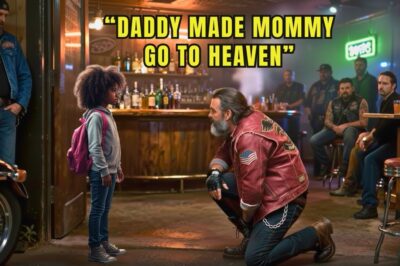 Une petite fille noire supplie des bikers de la cacher à son père | Ce qu’ils ont trouvé dans son sac est choquant