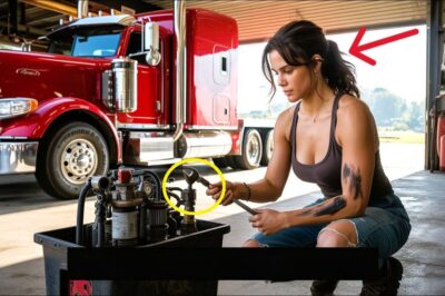 Elle a réparé son camion gratuitement — quelques semaines plus tard, une remorque est arrivée dans son garage !