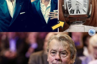 Qui a volé la montre à 17 000 euros d’Alain Delon ?