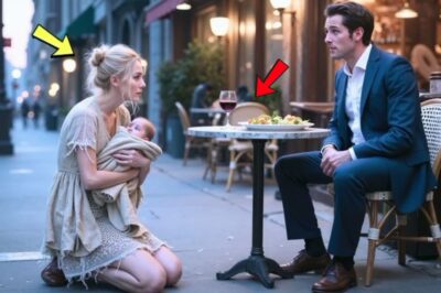 Puis-je avoir vos restes, monsieur ? » — Mais quand le millionnaire croisa son regard, un miracle se produisit…