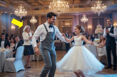 Un père célibataire concierge danse avec une fille handicapée — sans savoir que sa mère milliardaire est là, en train de regarder