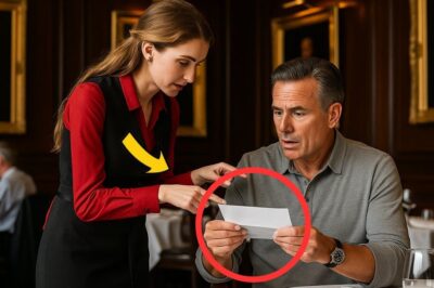 Ce n’est pas la bonne formule », murmura la serveuse au milliardaire… juste avant l’accord à 100 millions de dollars