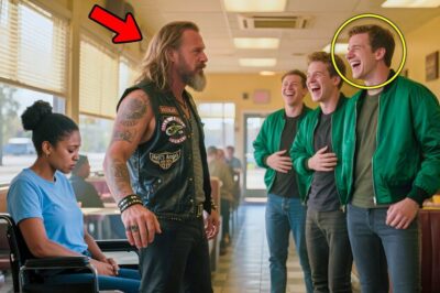 Ils se sont moqués d’une fille handicapée dans un restaurant, jusqu’à ce qu’un Hells Angel entre et fasse taire tout le monde