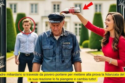 Un padre miliardario si traveste da povero portiere per mettere alla prova la fidanzata del figlio: la sua reazione lo fa piangere e cambia tutto!