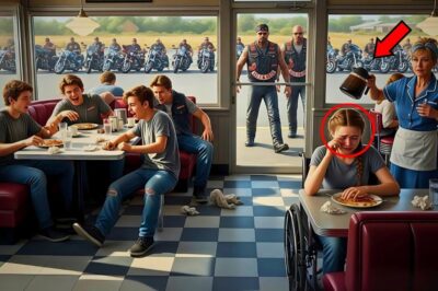Ils se sont moqués d’une jeune fille handicapée au diner… Une heure plus tard, les Hells Angels sont arrivés et ont fait taire tout le monde