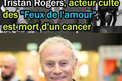 Tristan Rogers, acteur culte des “Feux de l’amour”, est mort d’un cancer