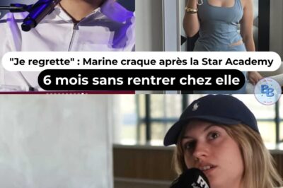 CHOC : « Je ne veux plus chanter » : la révélation inattendue de Marine (Star Academy)