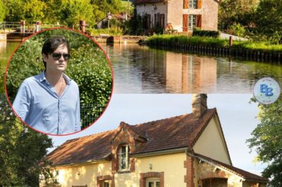 Alain-Fabien Delon : “J’ai plein de souvenirs d’enfance ici, avec mon père. Il y avait des chevaux, des cochons, une organisation, tout était beau, entretenu”, la sublime maison où il réside proche de Douchy