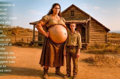 “Sto portando in grembo un BAMBINO GIGANTE”, rivelò la donna alta 1,93 m all’umile e solitario contadino, portando alla luce segreti di una notte dimenticata che avrebbero potuto distruggere tutto ciò che lui credeva vero!