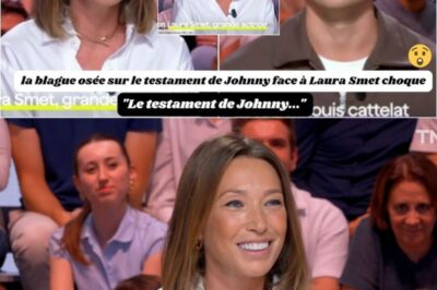 “Le testament de Johnny…” : la blague osée face à Laura Smet dans “Quotidien”