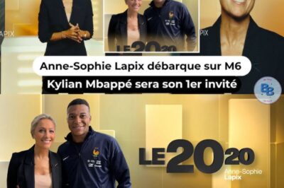 LE PLUS CHAUD EN CE MOMENT : Anne-Sophie Lapix et Kylian Mbappé : l’annonce inattendue !