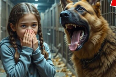 Un chien K9 disqualifié sur le point d’être euthanasié — jusqu’à ce qu’une petite fille l’appelle dans la foule