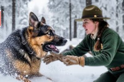 Une garde forestière trouve une chienne enceinte enterrée sous la neige. Ce qu’elle a découvert ensuite a choqué tout le monde.