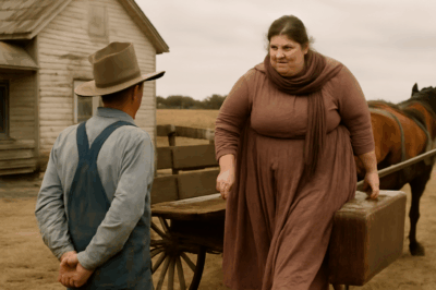 Le fermier solitaire attendait sa fiancée commandée par la poste — mais celle qui descendit du chariot était une femme deux fois plus grande que lui, changeant tout pour toujours