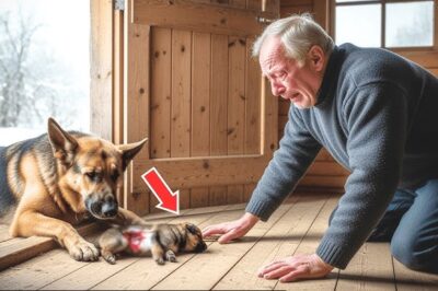 Un chien a amené son chiot mourant à ce vieil homme – et puis l’incroyable s’est produit