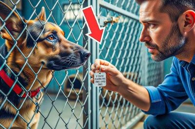 Toutes les familles évitaient ce chien — jusqu’à ce qu’un homme lise l’étiquette sur son collier !