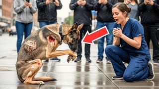 Les pattes fermées, ce chien de berger sauvage a demandé de l’aide, mais personne n’a vu ce qui allait arriver.