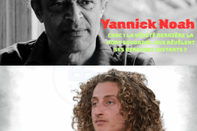 CHOC ! La vérité derrière la mort soudaine, Yannick Noah, que révèlent ses derniers instants ?