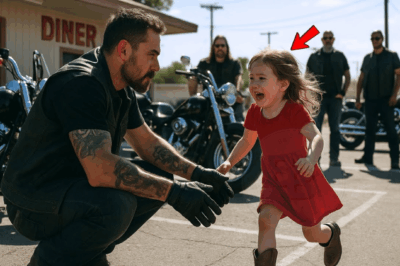 Une fillette court vers des bikers en criant : ‘Ils frappent ma maman !’… Leur réaction choque tous😱