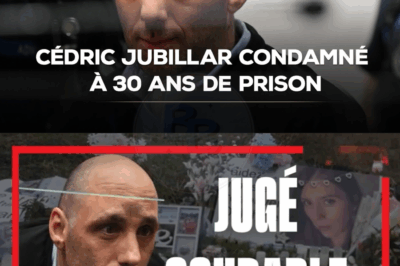 Cédric Jubillar condamné à 30 ans de prison pour le meurtre de son épouse , L’expression du prisonnier était terriblement barbare.