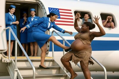 Une femme enceinte sans abri est viré d’un avion — quelques instants plus tard, ils l’ont regretté.